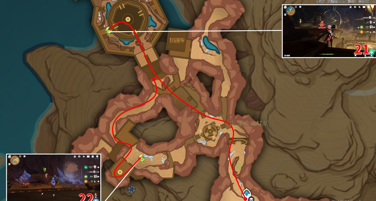 《原神》3.6草神瞳有多少個 3.6蒼漠囿土全草神瞳分布位置