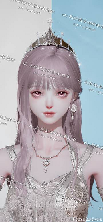 《以閃亮之名》粉公主 粉公主官方捏臉資料id