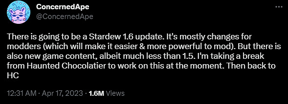《星露谷物語》新版本部分內容曝光！將支援MOD開發