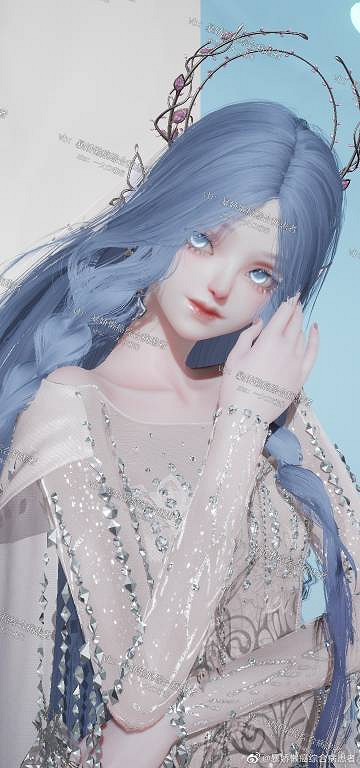 《以閃亮之名》池中月 池中月官方捏臉資料id