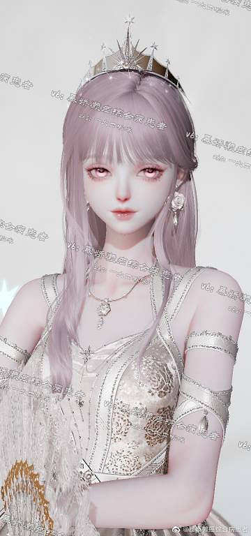《以閃亮之名》粉公主 粉公主官方捏臉資料id
