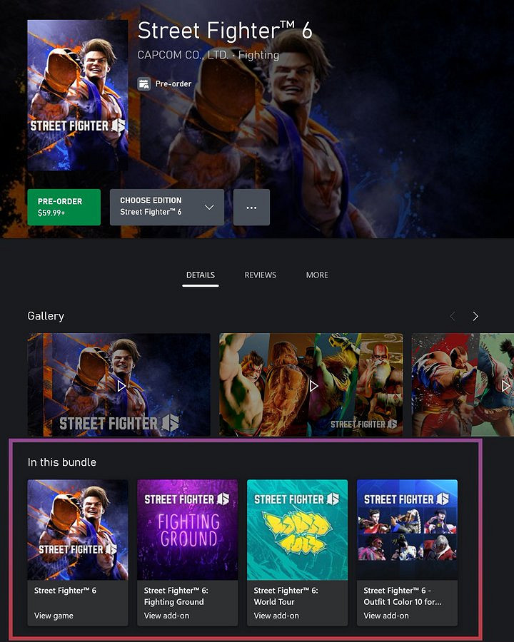 《快打旋風6》特定模式或可單獨下載!節省硬碟空間 《快打旋風6》特定模式或可單獨下載!節省硬碟空間