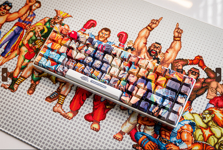 卡普空推出《快打旋風》主題連動鍵盤!即將開啟預售 卡普空推出《快打旋風》主題連動鍵盤!即將開啟預售