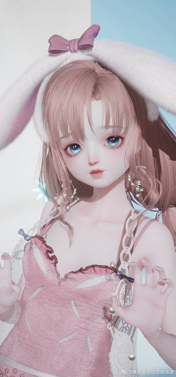 《以閃亮之名》少女糯糯 糯糯官方捏臉資料id