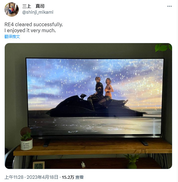 晚報：《王國之淚》Boss正面照 三上真司通關RE4