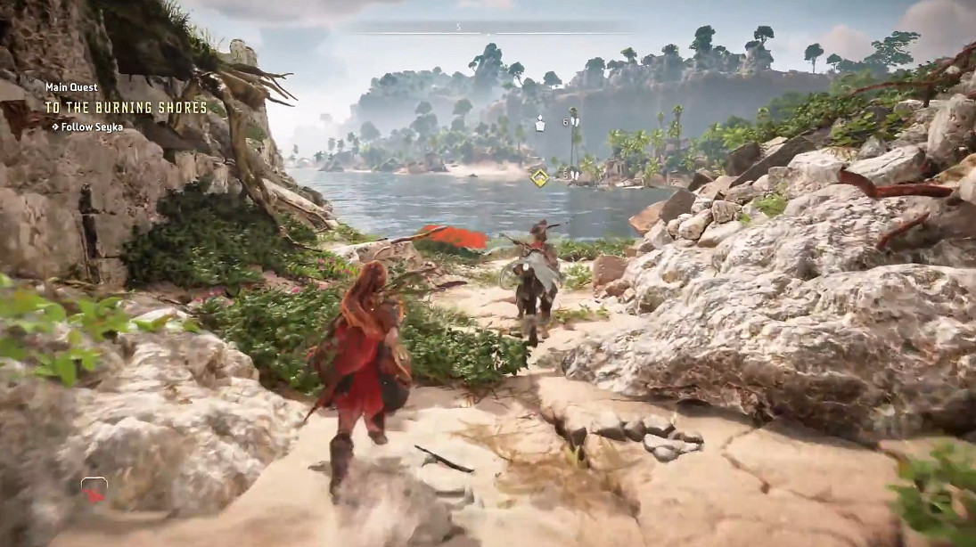 《地平線2：西域禁地》炙炎海岸DLC開局18分鐘實機