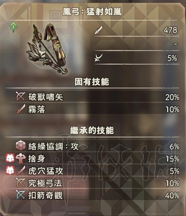 《狂野之心》1.2版爆矢弓箭配裝搭配攻略  爆矢弓箭怎麽搭配？