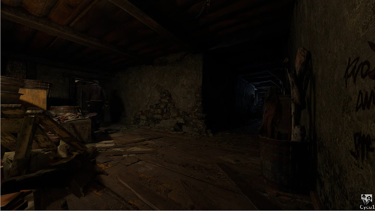 回歸系列舊味道！《惡靈古堡4重製版》固定攝像頭展示