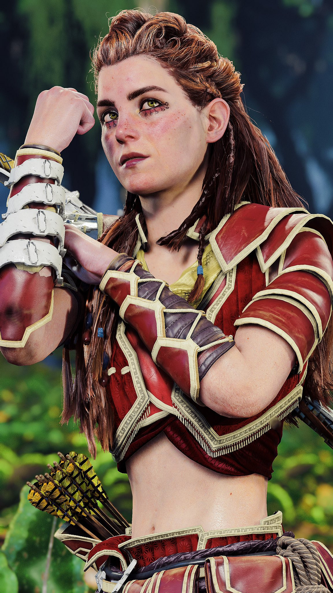 《地平線：西域禁地》女主美照賞 甜蜜笑容讓人想戀愛！