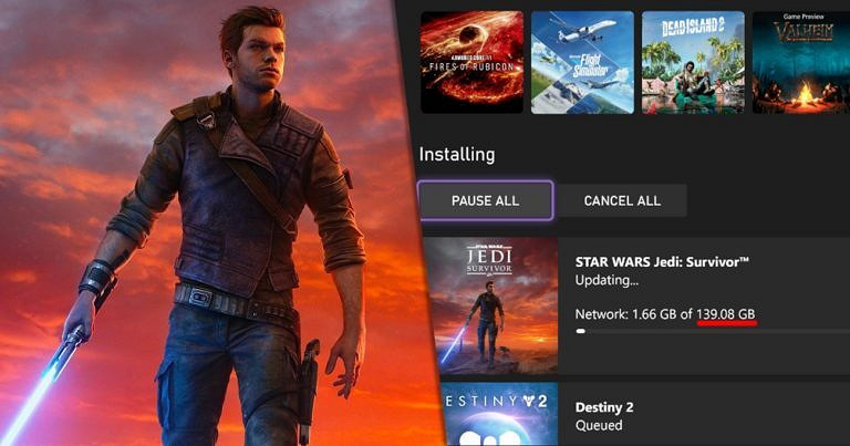 Xbox版《星際大戰絕地：倖存者》開放預載 139G/44G