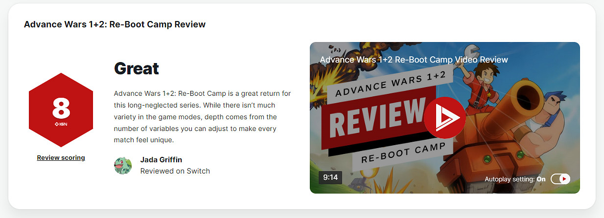 《高級戰爭1+2》媒體評分解禁：均分83 優秀的重製作品