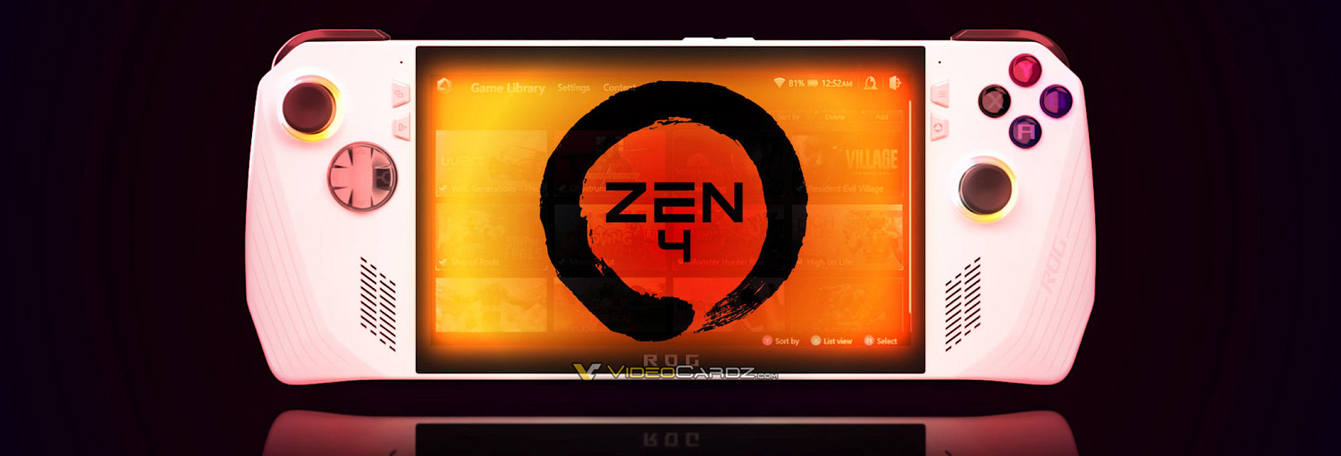 華碩遊戲掌機ROG Ally配置曝光 銳龍7 7840U