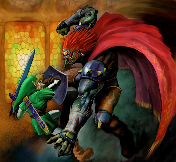 蓋儂不愧是大反派，連發售前裝逼的機會都不給林克留