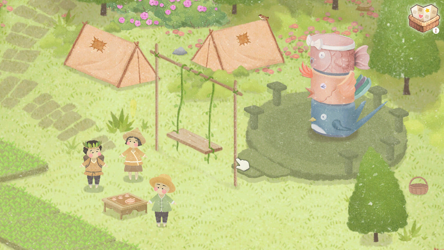 探索傳統節氣奧秘 繪本風遊戲《四季之春》蒸汽平台現已上線