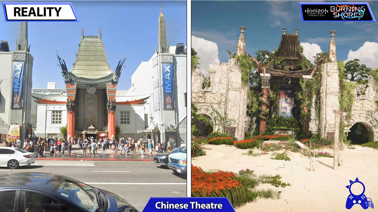 《地平線:西域禁地》DLC“炙炎海岸”遊戲與現實對比 《地平線:西域禁地》DLC“炙炎海岸”遊戲與現實對比