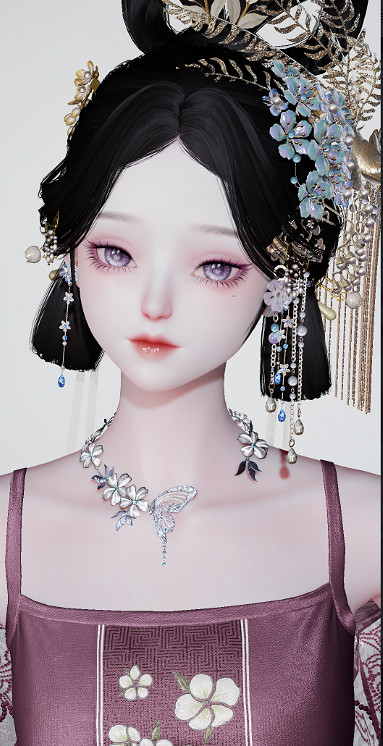 《以閃亮之名》紫染 紫染官方捏臉資料id 《以閃亮之名》紫染 紫染官方捏臉資料id