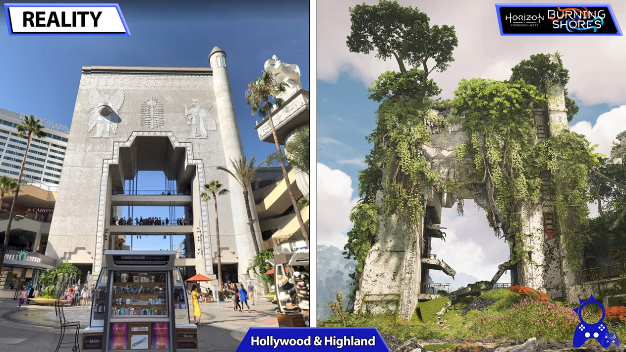 《地平線:西域禁地》DLC“炙炎海岸”遊戲與現實對比 《地平線:西域禁地》DLC“炙炎海岸”遊戲與現實對比