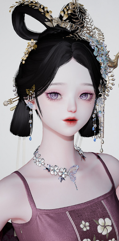 《以閃亮之名》紫染 紫染官方捏臉資料id 《以閃亮之名》紫染 紫染官方捏臉資料id