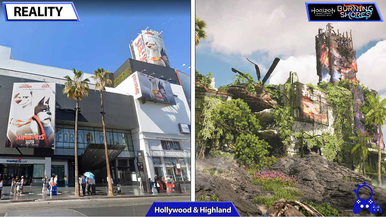 《地平線:西域禁地》DLC“炙炎海岸”遊戲與現實對比 《地平線:西域禁地》DLC“炙炎海岸”遊戲與現實對比