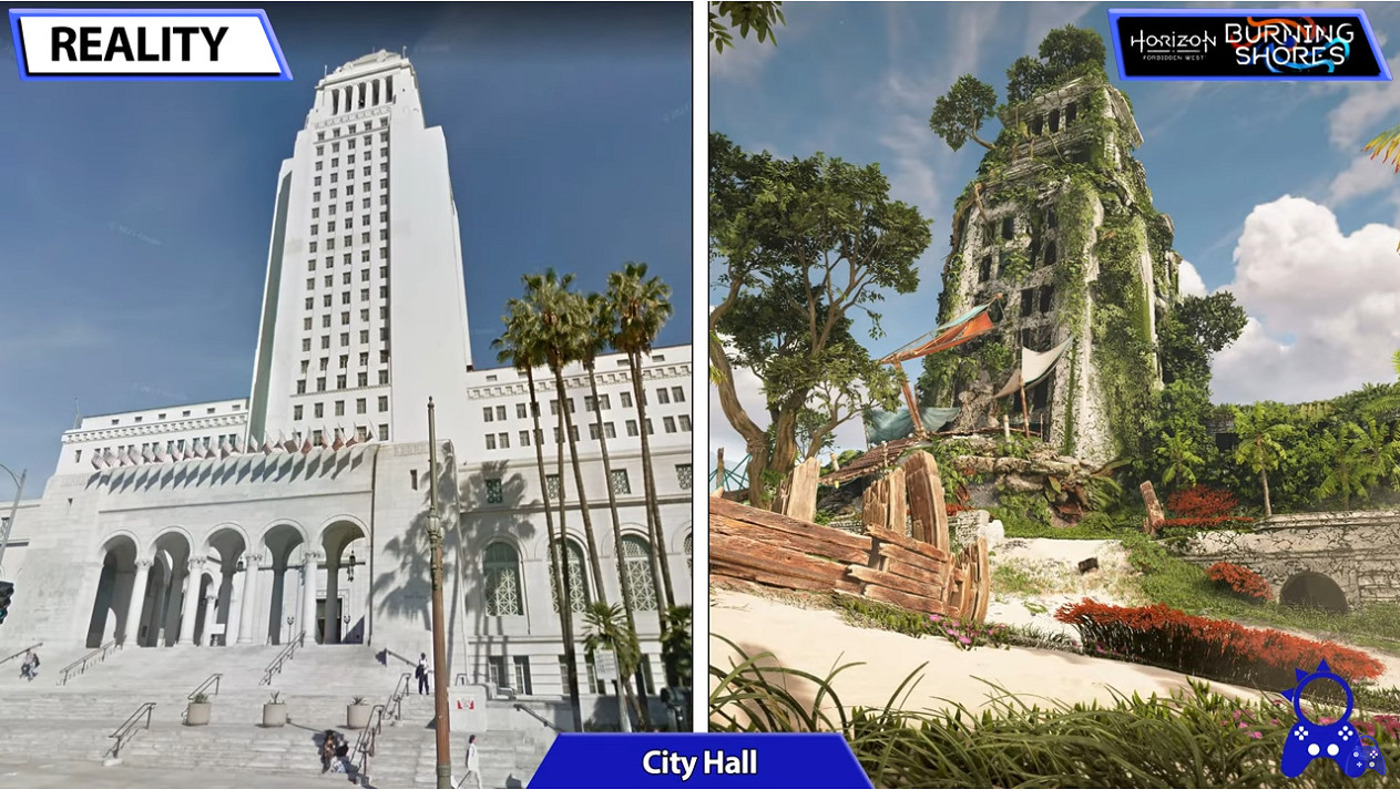 《地平線:西域禁地》DLC“炙炎海岸”遊戲與現實對比 《地平線:西域禁地》DLC“炙炎海岸”遊戲與現實對比