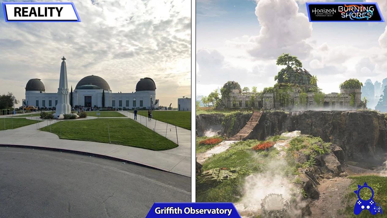 《地平線:西域禁地》DLC“炙炎海岸”遊戲與現實對比 《地平線:西域禁地》DLC“炙炎海岸”遊戲與現實對比