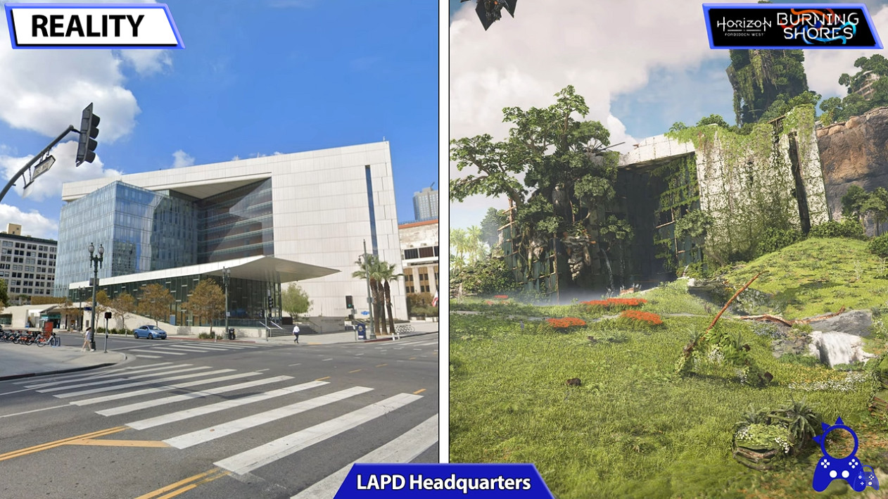 《地平線:西域禁地》DLC“炙炎海岸”遊戲與現實對比 《地平線:西域禁地》DLC“炙炎海岸”遊戲與現實對比