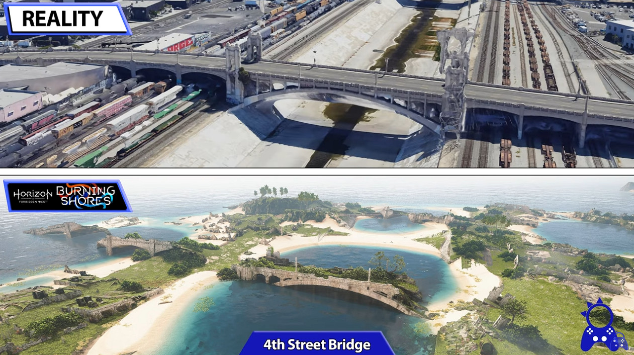 《地平線:西域禁地》DLC“炙炎海岸”遊戲與現實對比 《地平線:西域禁地》DLC“炙炎海岸”遊戲與現實對比