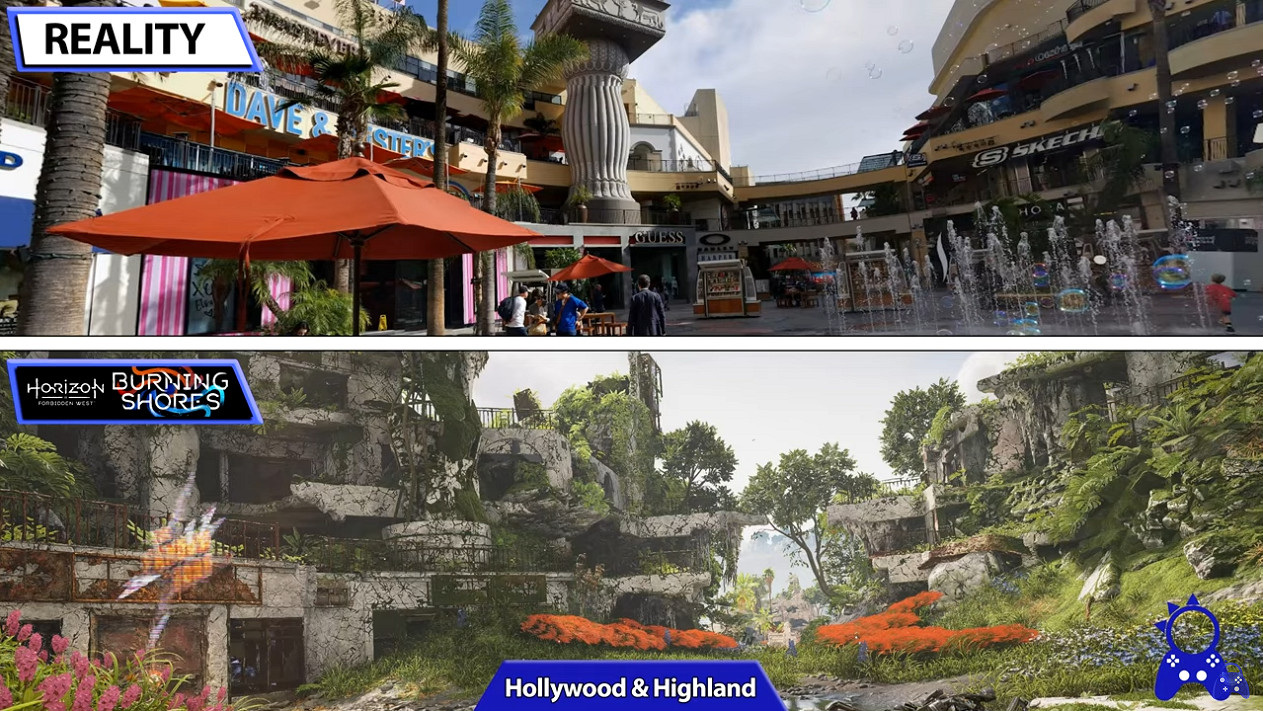 《地平線:西域禁地》DLC“炙炎海岸”遊戲與現實對比 《地平線:西域禁地》DLC“炙炎海岸”遊戲與現實對比