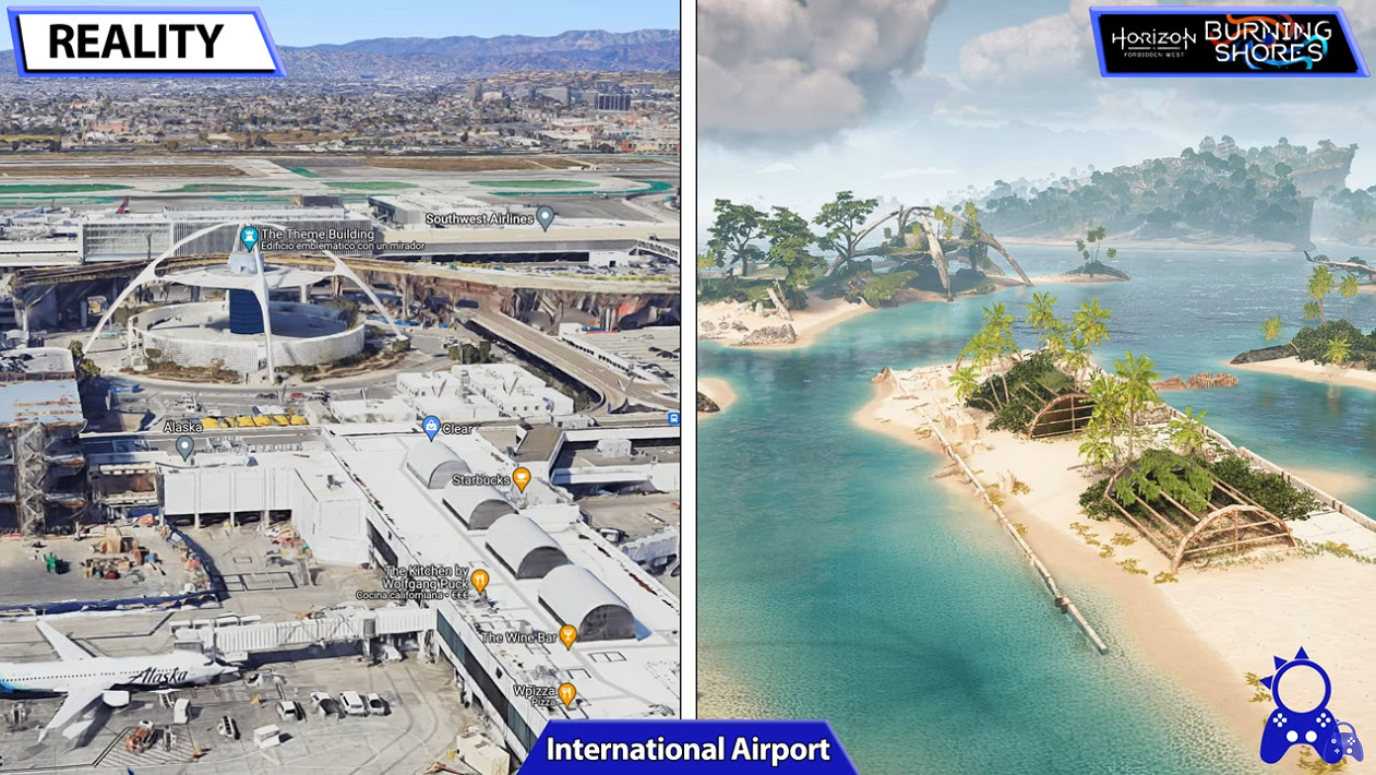 《地平線:西域禁地》DLC“炙炎海岸”遊戲與現實對比 《地平線:西域禁地》DLC“炙炎海岸”遊戲與現實對比