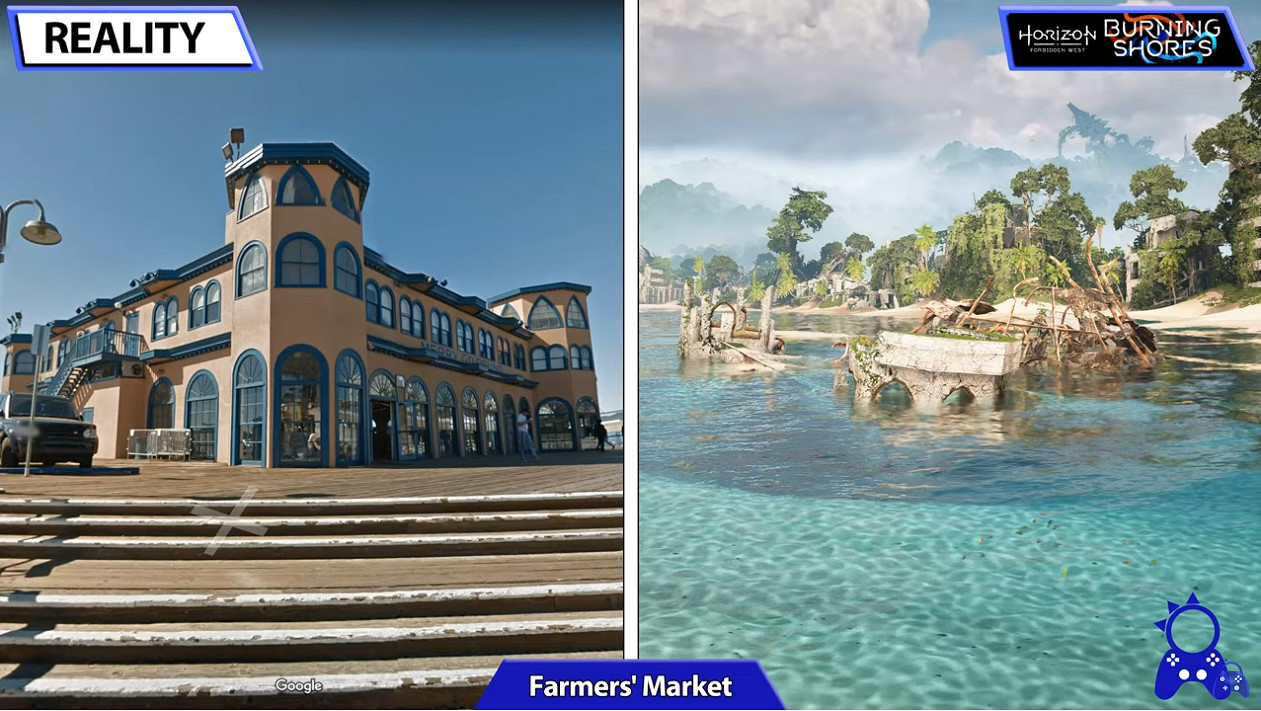 《地平線:西域禁地》DLC“炙炎海岸”遊戲與現實對比 《地平線:西域禁地》DLC“炙炎海岸”遊戲與現實對比