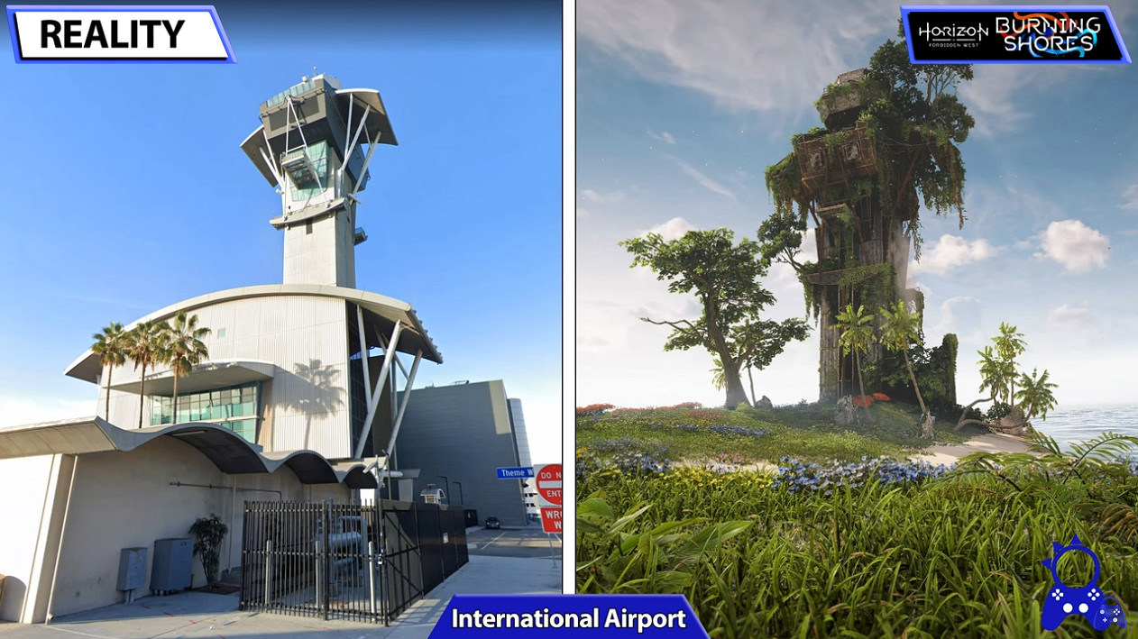 《地平線:西域禁地》DLC“炙炎海岸”遊戲與現實對比 《地平線:西域禁地》DLC“炙炎海岸”遊戲與現實對比