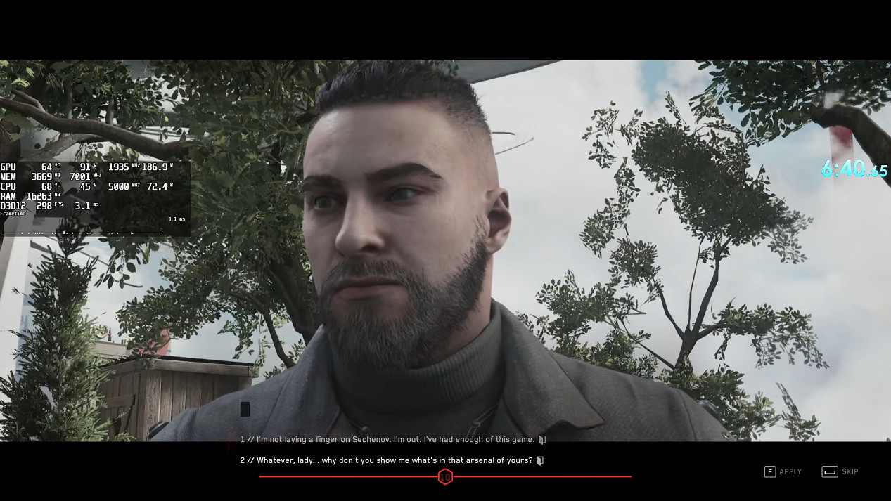 鑽裙子術 《原子之心》6分40秒Any%速通世界紀錄 鑽裙子術 《原子之心》6分40秒Any%速通世界紀錄