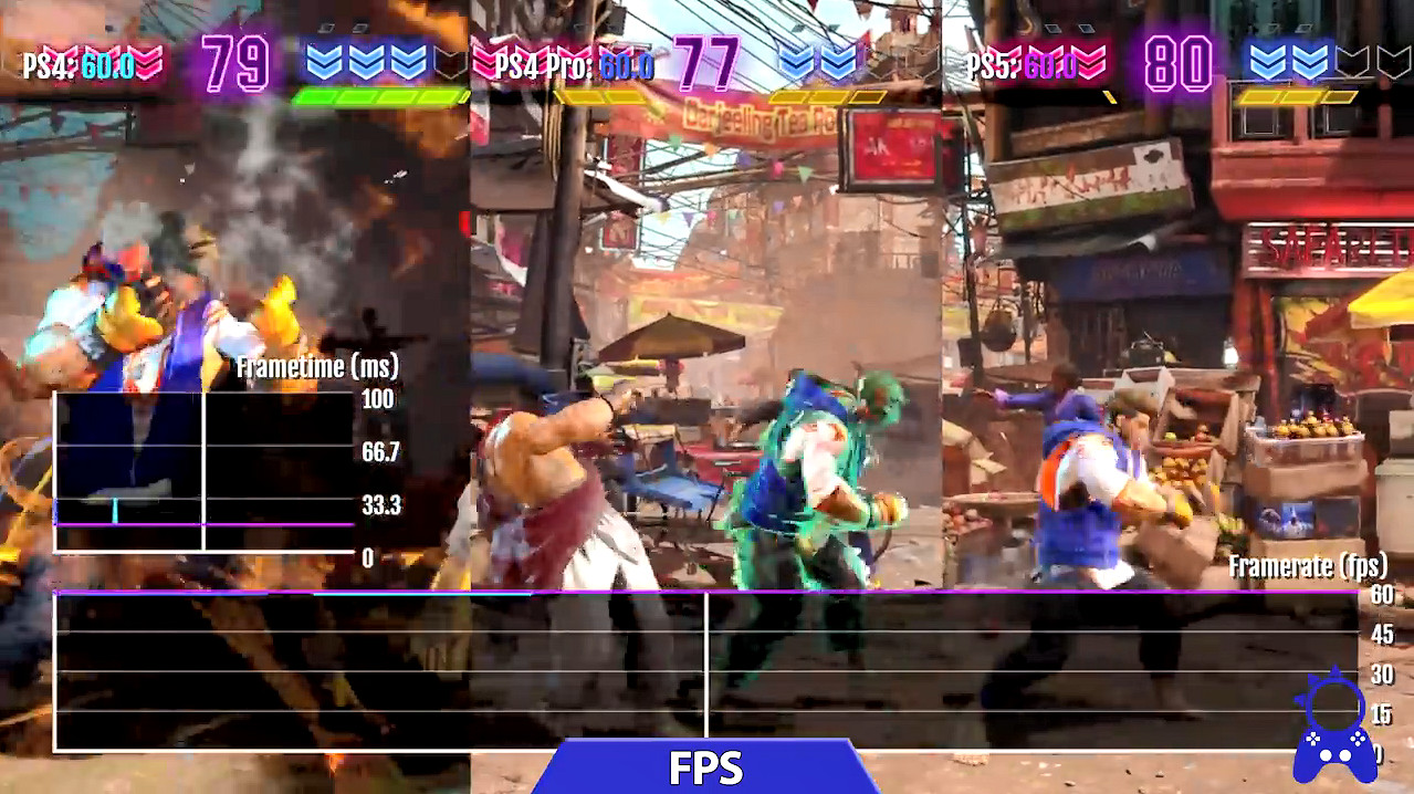 PS5體驗實在太好了!《快打旋風6》三款PS主機對比 PS5體驗實在太好了!《快打旋風6》三款PS主機對比