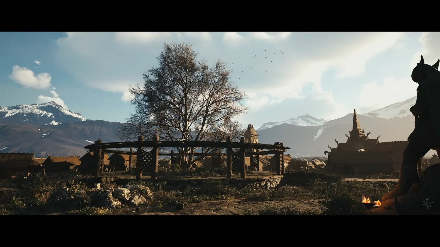 有《上古卷軸6》那味了!虛幻5重製《上古卷軸5》雪漫城 有《上古卷軸6》那味了!虛幻5重製《上古卷軸5》雪漫城