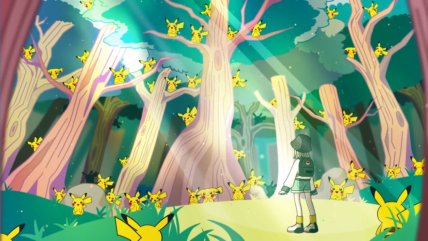 《寶可夢》“眨眨發光的皮卡丘”活動動畫短片公開