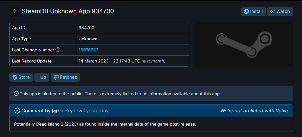 《死亡島2》後台配置檔案顯示遊戲未來或登陸Steam! 《死亡島2》後台配置檔案顯示遊戲未來或登陸Steam!