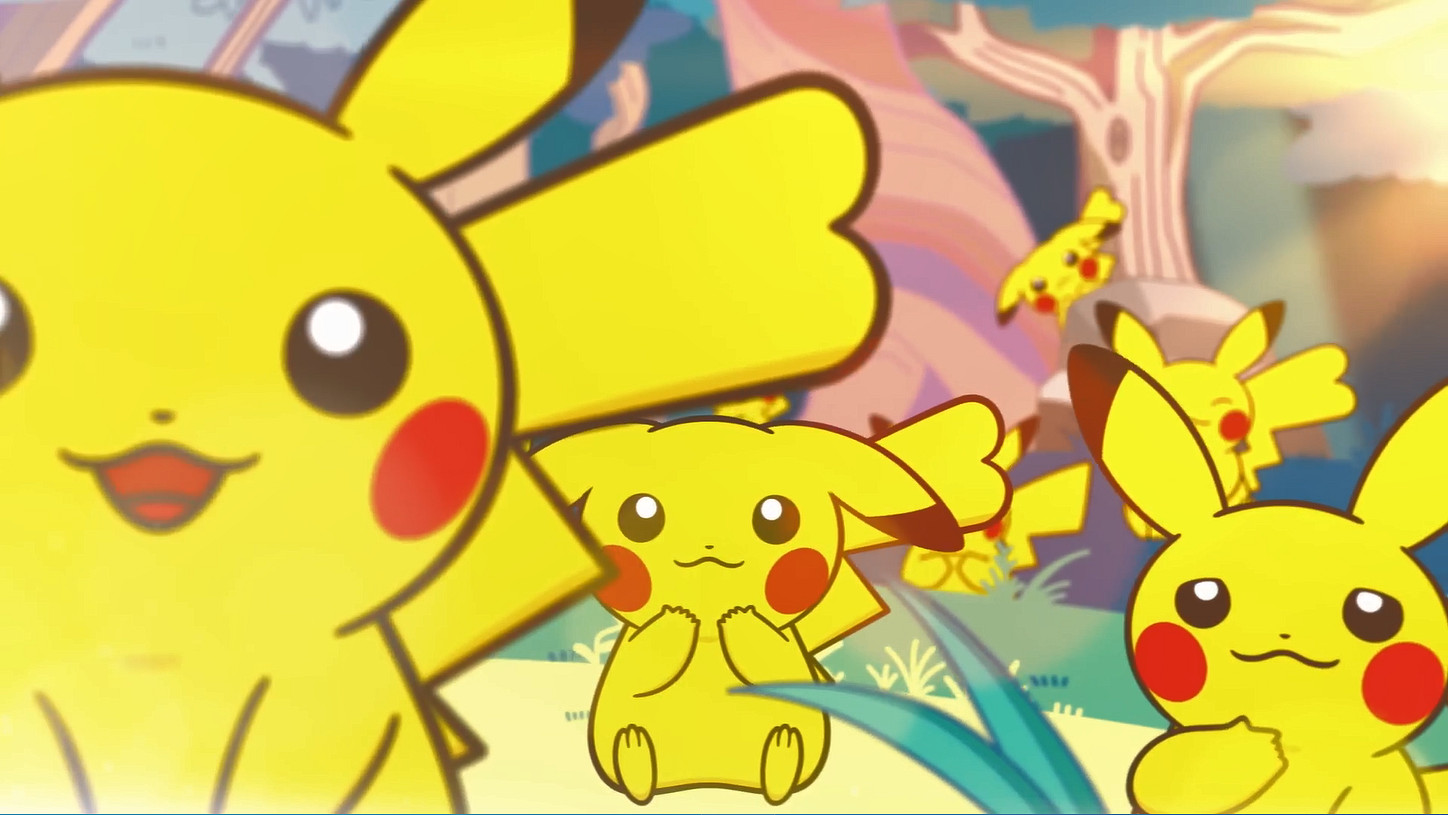 《寶可夢》“眨眨發光的皮卡丘”活動動畫短片公開