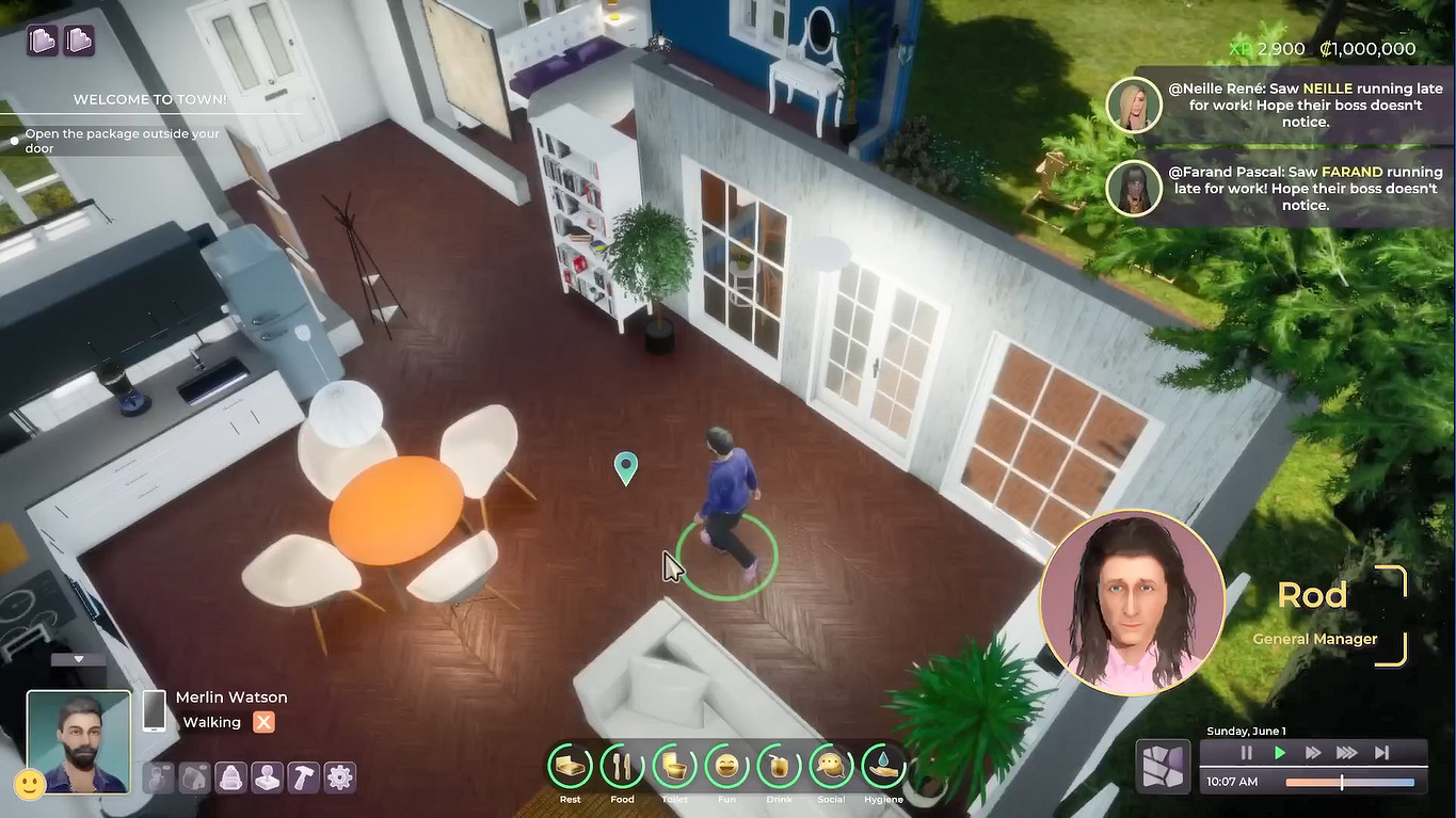 P社生活模擬新作《你的人生》新展示展示玩家行動 P社生活模擬新作《你的人生》新展示展示玩家行動