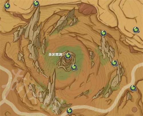 《原神》荼泥黑淵草神瞳位置匯總 荼泥黑淵草神瞳位置分布圖