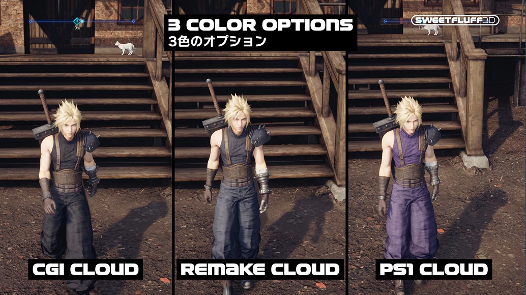 更好畫質體驗！《最終幻想7重製版》克勞德8K材質包