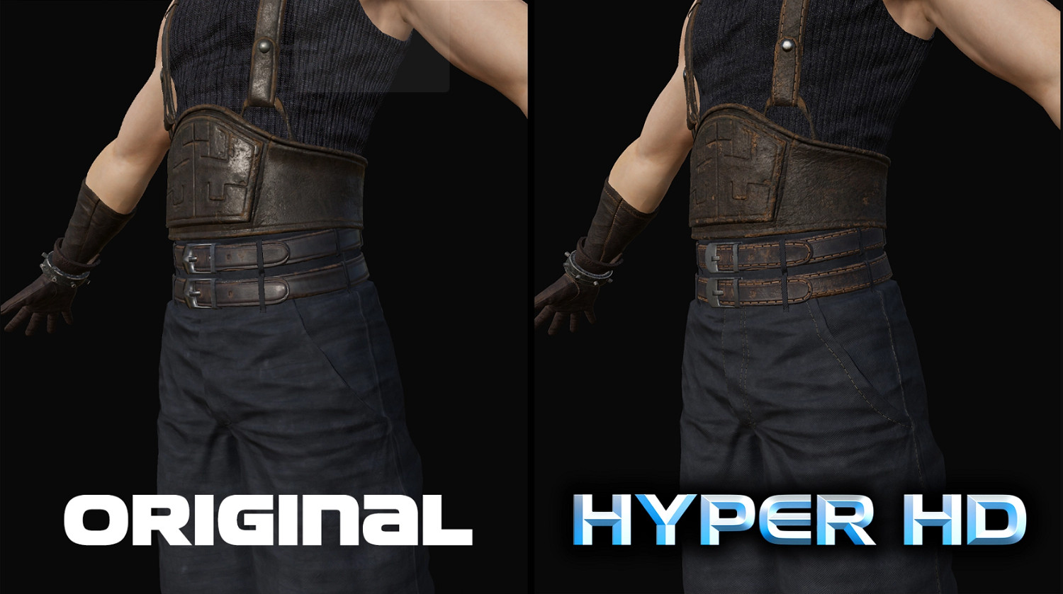 更好畫質體驗！《最終幻想7重製版》克勞德8K材質包