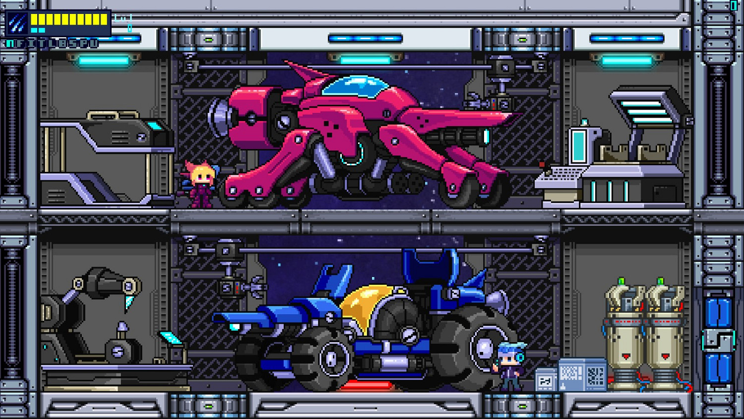 類洛克人《超合金遊俠》4月28日登陸Switch 硬核2D動作 類洛克人《超合金遊俠》4月28日登陸Switch 硬核2D動作