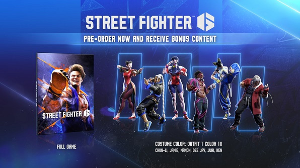 《快打旋風6》預購及豪華版獎勵一覽  預購有哪些獎勵? 《快打旋風6》預購及豪華版獎勵一覽  預購有哪些獎勵?