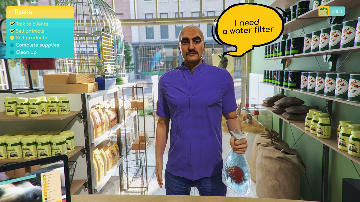 模擬經營《寵物店模擬器》Steam頁面上線 支援簡繁體中文 模擬經營《寵物店模擬器》Steam頁面上線 支援簡繁體中文