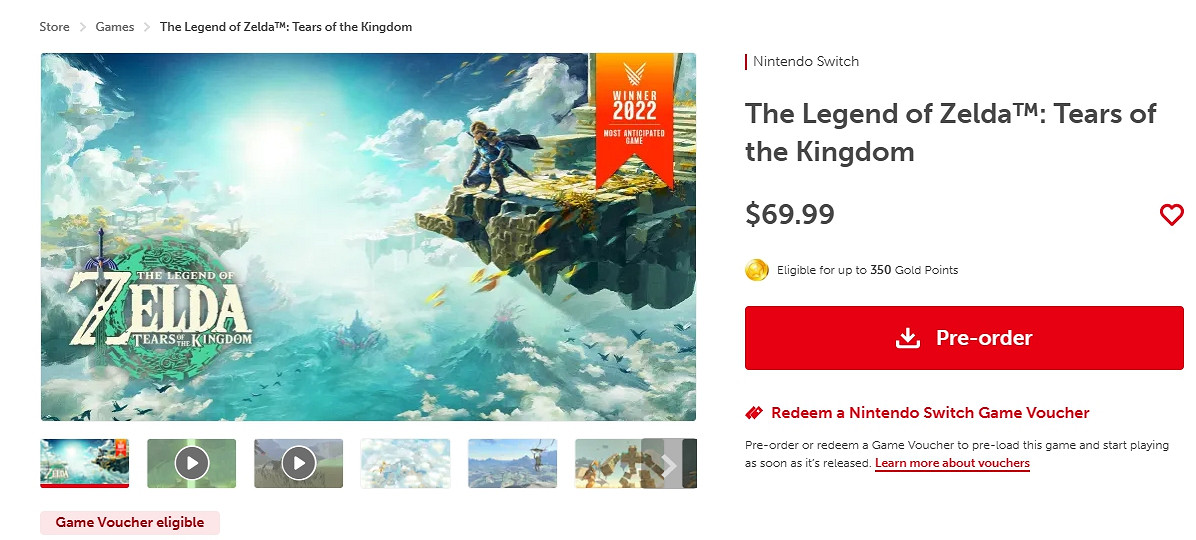 《塞爾達傳說王國之淚》數位版介紹 《塞爾達傳說王國之淚》數位版介紹