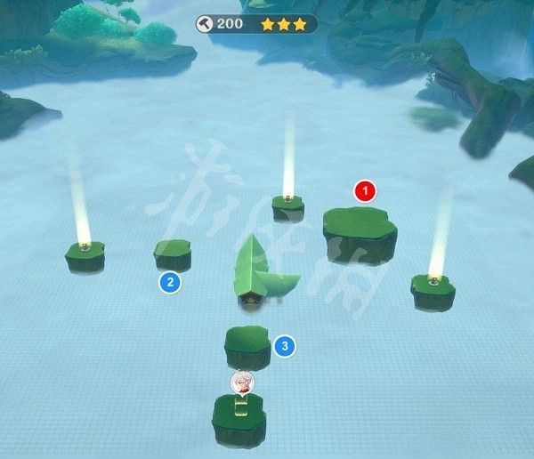 《原神》通路計劃第一關攻略 3.6通路第一關怎麽擺？