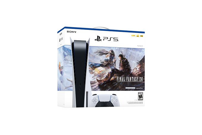 SIE推出《最終幻想16》PS5同捆包 限定主題外殼與手把 SIE推出《最終幻想16》PS5同捆包 限定主題外殼與手把