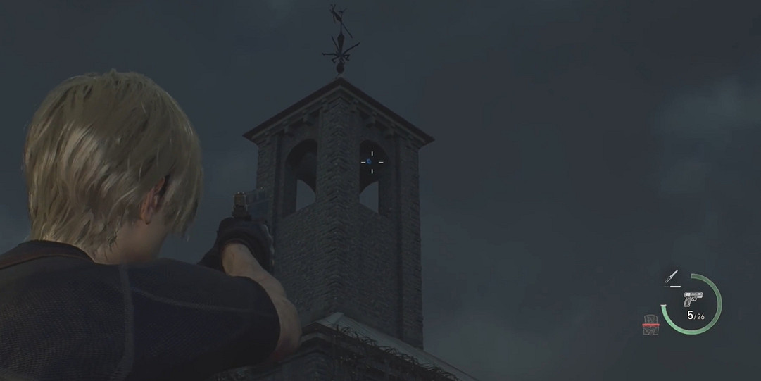 《惡靈古堡4重製版》15章藍色徽章位置