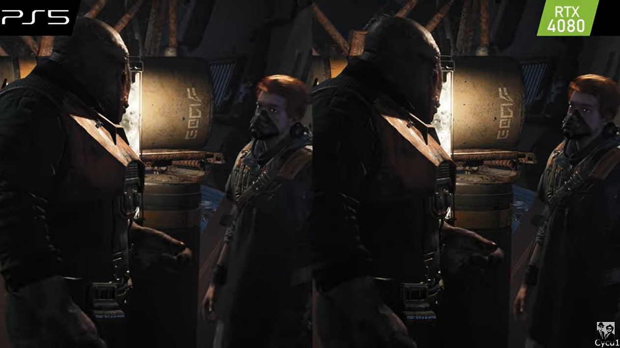 《星際大戰絕地:倖存者》PS5與RTX4080 圖像對比 《星際大戰絕地:倖存者》PS5與RTX4080 圖像對比