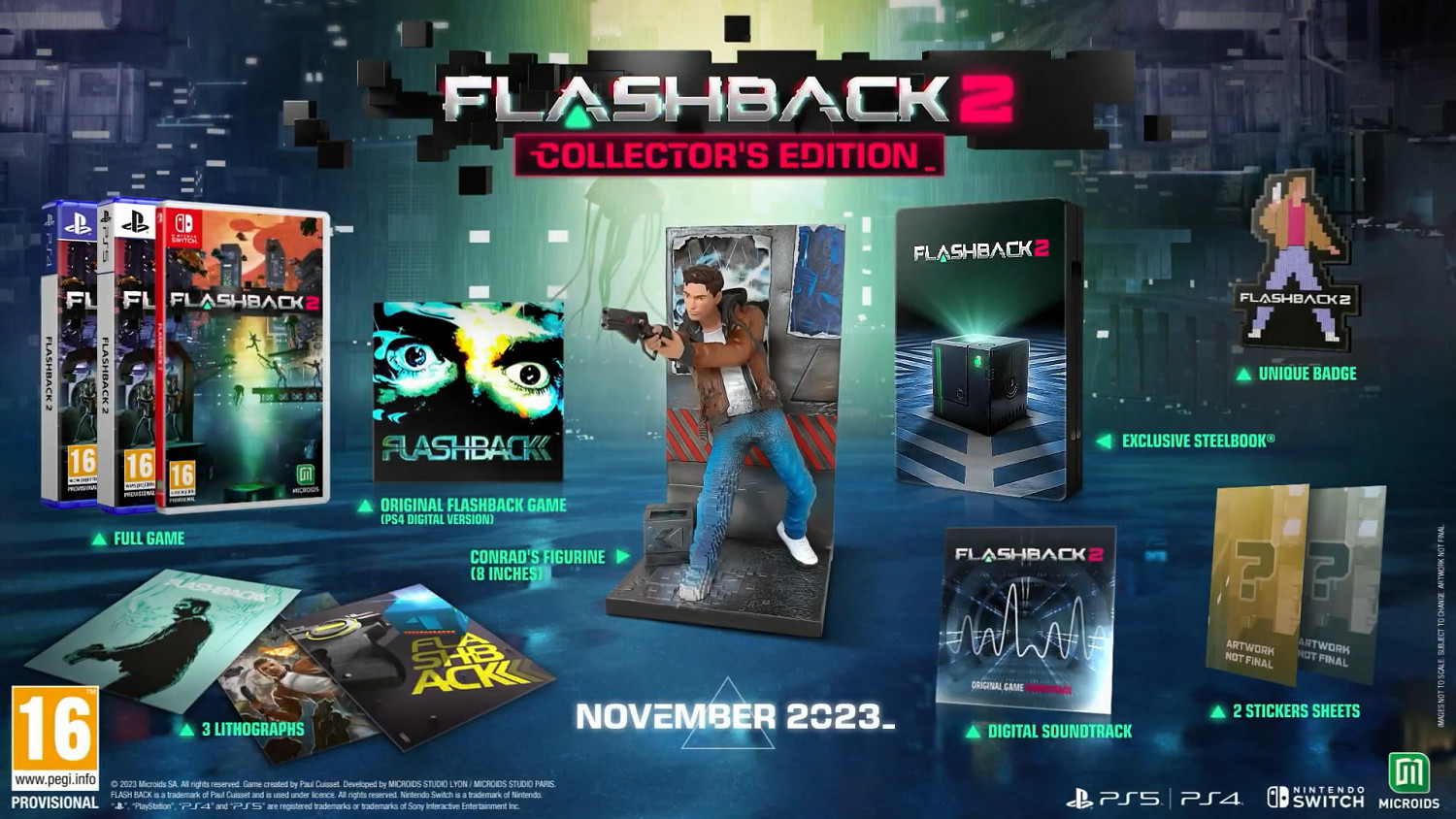 平台動作遊戲《閃回》續作《閃回2》首部試玩預告片 平台動作遊戲《閃回》續作《閃回2》首部試玩預告片